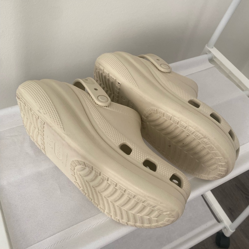 Beige Crocs - Picture 3 of 3